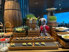-海棠湾洲际-涛·海底餐厅·美人鱼·自助餐·海底隧道