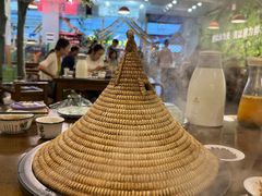 -菌乡缘·野生菌蒸汽鱼火锅(江边夜市店)