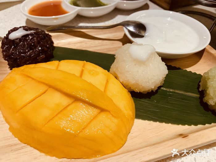 谷意·泰式火锅(钱湖天地店)三色芒果糯米饭图片 - 第595张