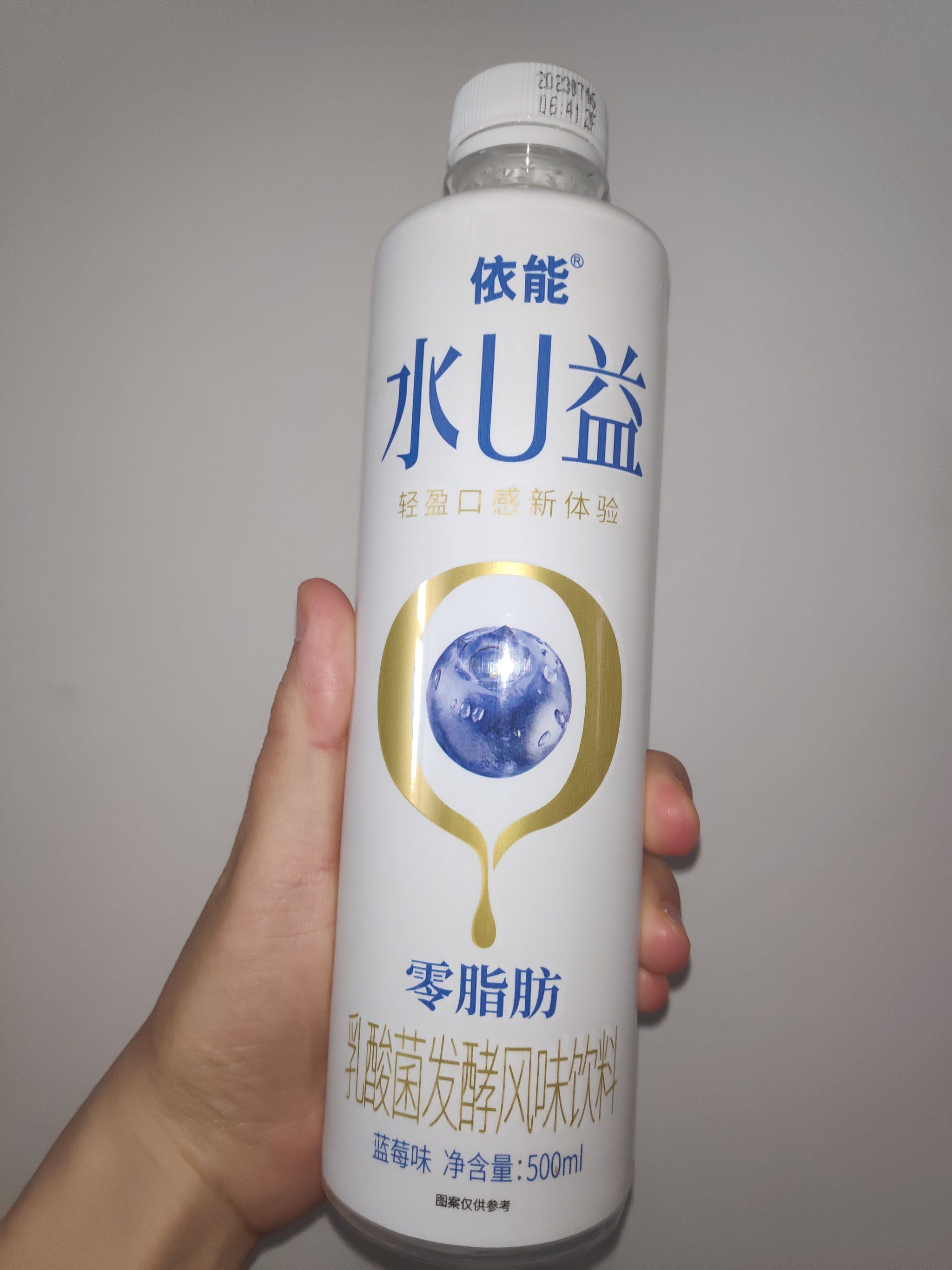 依能水u益零脂肪乳酸菌发酵风味饮料