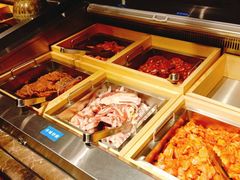 自助取餐区-韩京炭火烤肉自助料理(柯桥万达店)