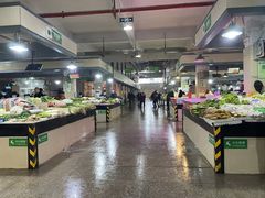 自助取餐区-乌镇农贸市场