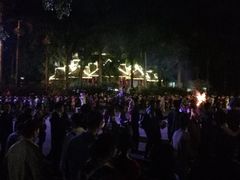 -澜沧江湄公河之夜歌舞篝火晚会