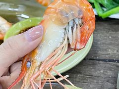 白灼罗氏虾-贞姨美食·老字号海鲜大排档