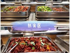 自助取餐区-韩大地海鲜自助烧烤城(黄兴路步行街店)