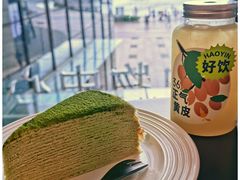 -36抹茶·千层与鲜果茶(欢乐海岸店)