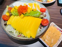 鲜切金芒牛油果沙律-仙隐小鹿中華の日料(荣民龙首广场店)