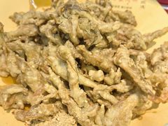 干炸鲜蘑-老舅老蒙肉饼非遗店(一店)