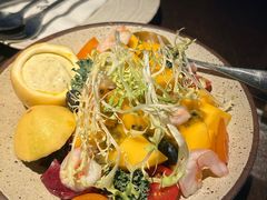 芒果鲜虾配薄荷百香果酱-反正(阿罗海城市广场店)