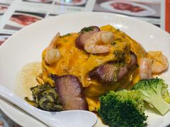 滑蛋虾仁叉烧饭-金桔香港茶餐(宝安大厦店)