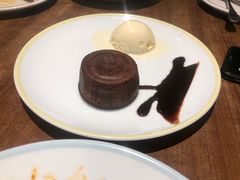 巧克力熔岩蛋糕-萨莉亚意式餐厅(南京万达茂店)