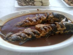 梭鱼-渔民船说·北塘海鲜·天津菜·海肠捞饭(北塘古镇店)