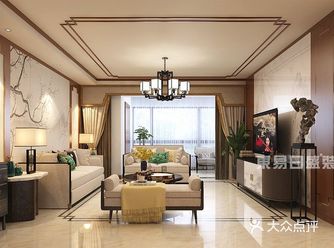 华亭嘉园-122平米-新中式风格装修效果图