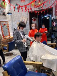 点击看大图 -T.1 hair salon烫染接发