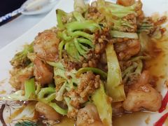虾仁菜花-北戴河庆山饭店·海鲜砂锅粥(北戴河黑石路店)