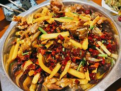 干锅牛蛙-馋嘴蛙火锅