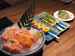 三文鱼刺身-山葵家居酒屋(天目里店)