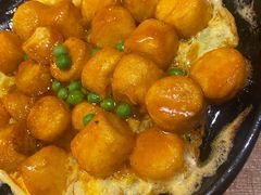 煎鸡蛋日本豆腐-新白鹿餐厅(城西银泰城店)