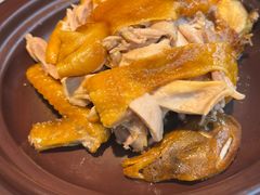咸香入骨的手撕盐焗鸡-秋色客家菜(流塘店)
