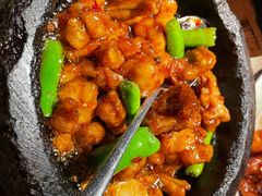 石锅杭椒牛蛙-桂满陇-十里风荷(合生汇店)