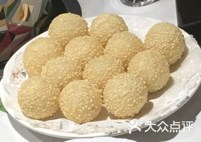 重拾经典火锅餐厅豆沙芝麻球图片-北京火锅-大众点评网