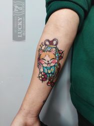 -幸运7纹身刺青Lucky7tattoo