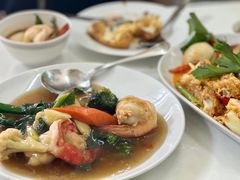 日本鮑魚炒菜-Raan Jay Fai