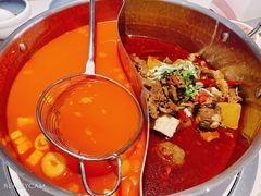 特色牛腩鸳鸯锅-左庭右院鲜牛肉火锅(环球港店)