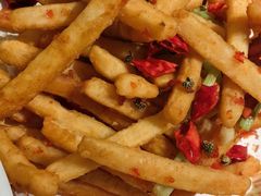 干煸藕条-刘胖子家常菜·蹄花焖藕(中央花园店)