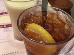 原味冻豆浆+冻柠檬茶-池记(尖沙咀店)