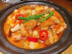 鲜花椒焗牛蛙-粗茶淡饭·隐庐私厨(东亭店)