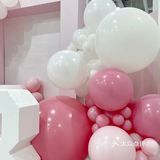 求婚攻略 | 高级粉色系求婚气球布置