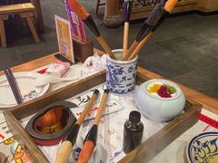 五彩毛笔酥-长安大牌档之西安博物院文化餐厅(中贸店)