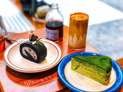 红豆沙拿铁-Line 咖啡(石厦花园店)