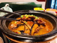 茄子烧带鱼-皇城根北京风味主题餐厅(滨海万达店)