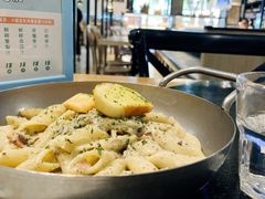培根奶油意大利面-托斯卡纳烘焙意大利餐厅(五天地店)