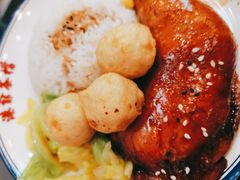 瑞士汁原只大鸡脾饭-港爺茶檔·茶餐厅(东晓南路店)