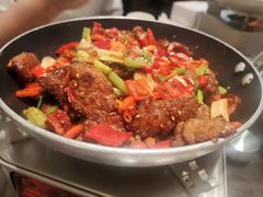 小炒黄牛肉-小菜园新徽菜(滁州苏宁店)