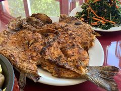 -北京龙庆四季香农家饭庄·灶台鱼·碳烤虹鳟鱼(龙庆峡店)