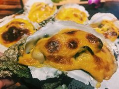 芝士烤生蚝-蚝美人·生蚝海鲜烧烤(茶花园店)