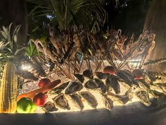 -亚龙湾希尔顿自助餐厅·海鲜·烧烤·沙滩BBQ·现场乐队