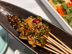 秘制鲍鱼串-嗨辣小聚·盘锦河蟹·海鲜烧烤龙虾(盘锦十年好店)