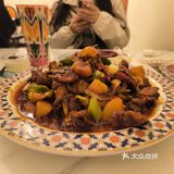 在乌鲁木齐吃到了很好吃的大盘鸡！