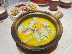 蟹黄咸肉黑豆腐花-大鸭梨烤鸭·北京菜(大兴南小街店)