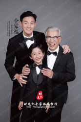 -时光纪亲子全家福照相馆(静安店母女写真父母纪念照)