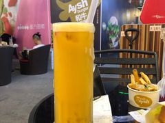 芒果蜜桃特饮-艾薯夫妇Aysh(福田星河COCOPark店)