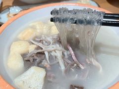 鸭血粉丝汤-小桃园·豆浆油条(复兴中路店)
