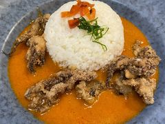 唐洋鱿鱼须咖喱饭-犀牛家猪排