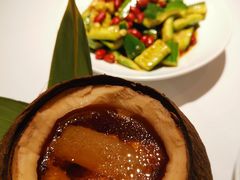 老醋花生米拍黄瓜-汤城小厨•粤菜•靓汤(金宝街店)