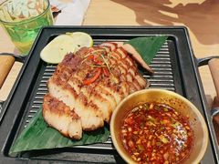 炭烧猪颈肉-mango tree芒果树泰国餐厅(青岛万象城店)